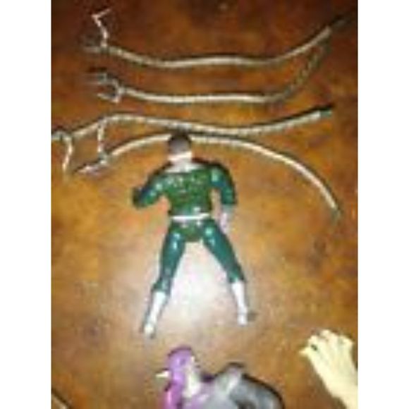 Lot of 3 Spiderman Villans Green Goblin Doc Ock Silver - Picture 7 of 8